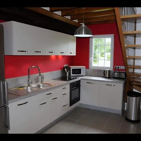 度假居 Le Pressoir De Bigard - Chaumiere Normande - 8 Personnes